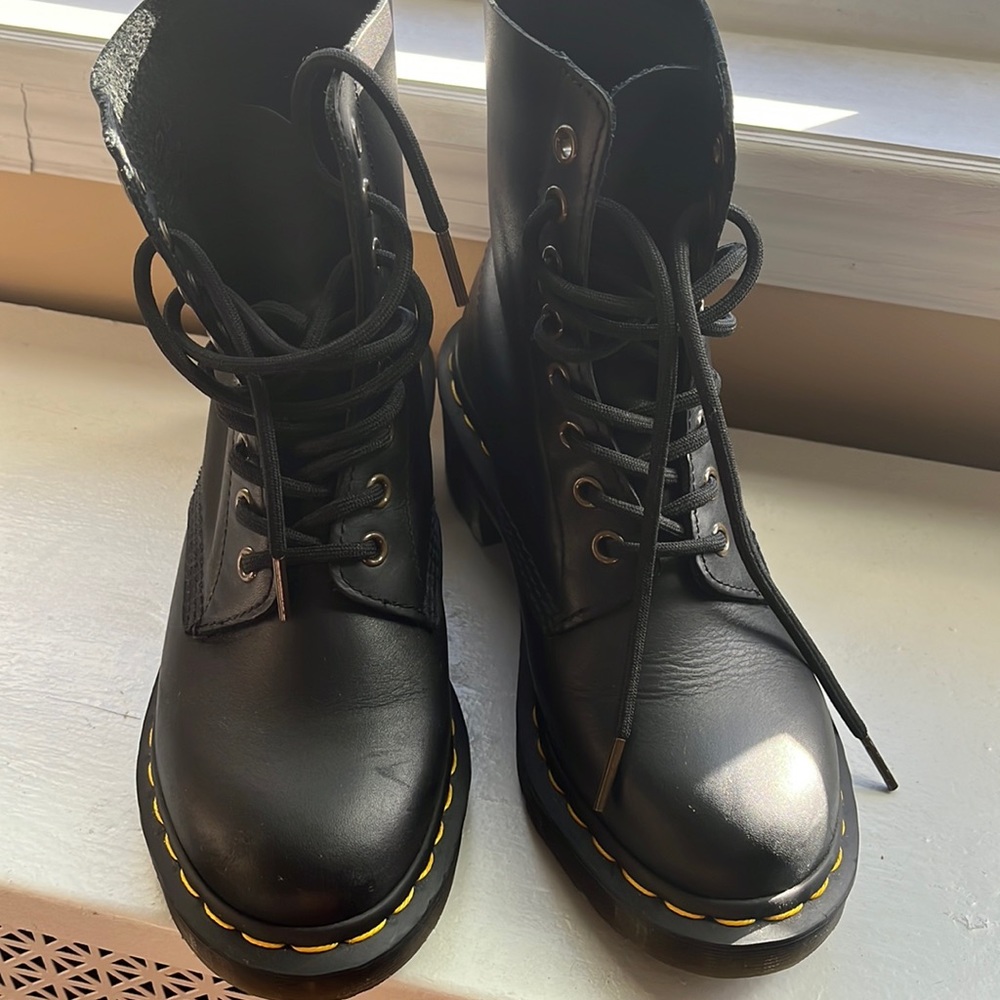Black Dr. Martens Chunky Heel